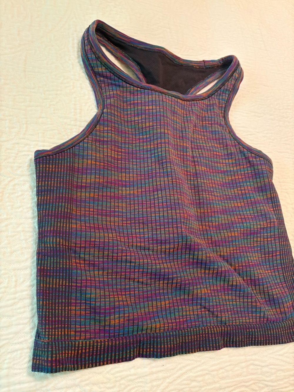Lululemon Cropped Racerback Tank - Picture 3 of 5